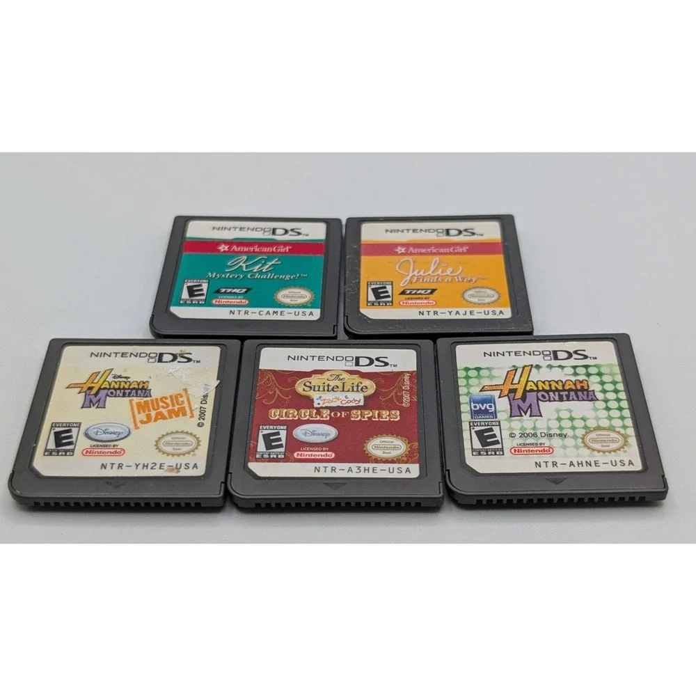 Nintendo DS Reality Show & More Based Games Mixed Lot of 5 Cartridges Only